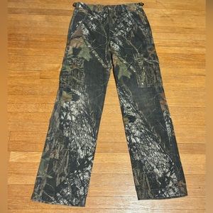 Mossy Oak Camouflage Pants Boys Size Large